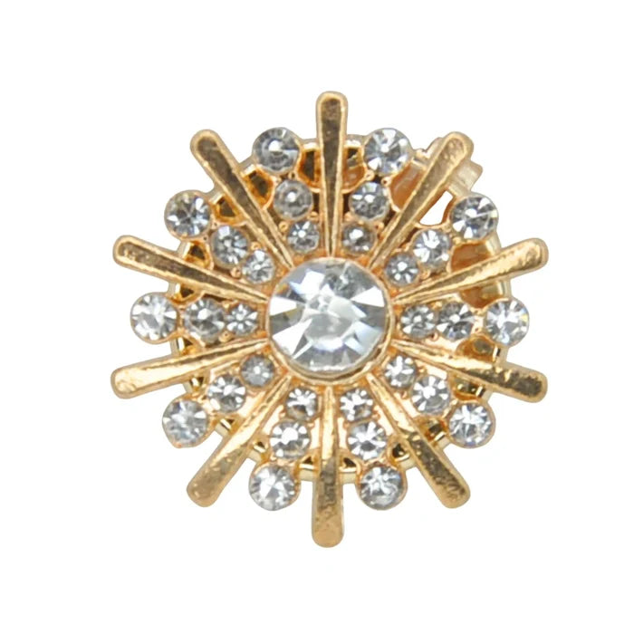 Luxury Rhinestone Button Cover | 20mm(32L)