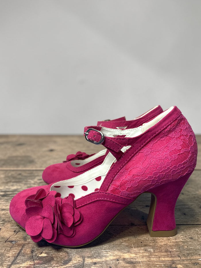 Lynn and Matching Tirana Fuchsia