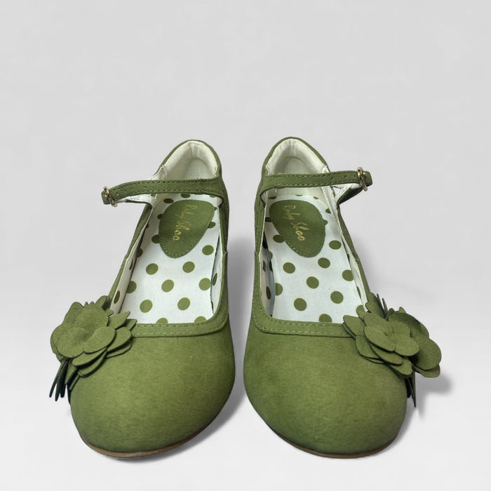 Lynn and Matching Tirana Olive Wide Fit