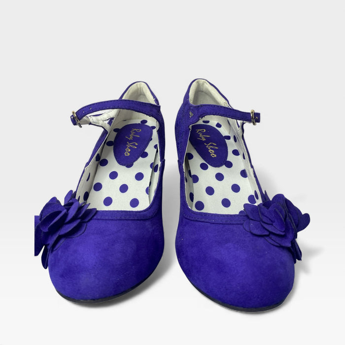 Lynn and Matching Tirana Purple Wide Fit