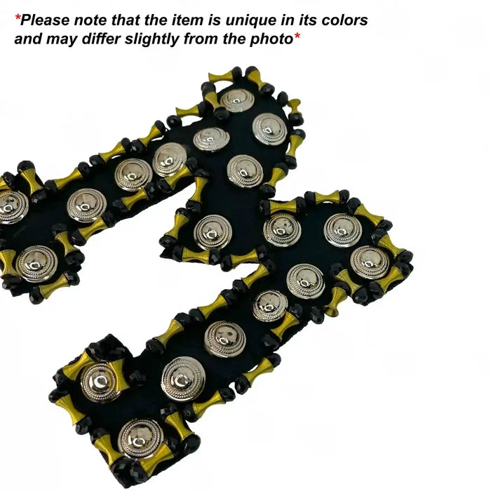 M Letter Patch