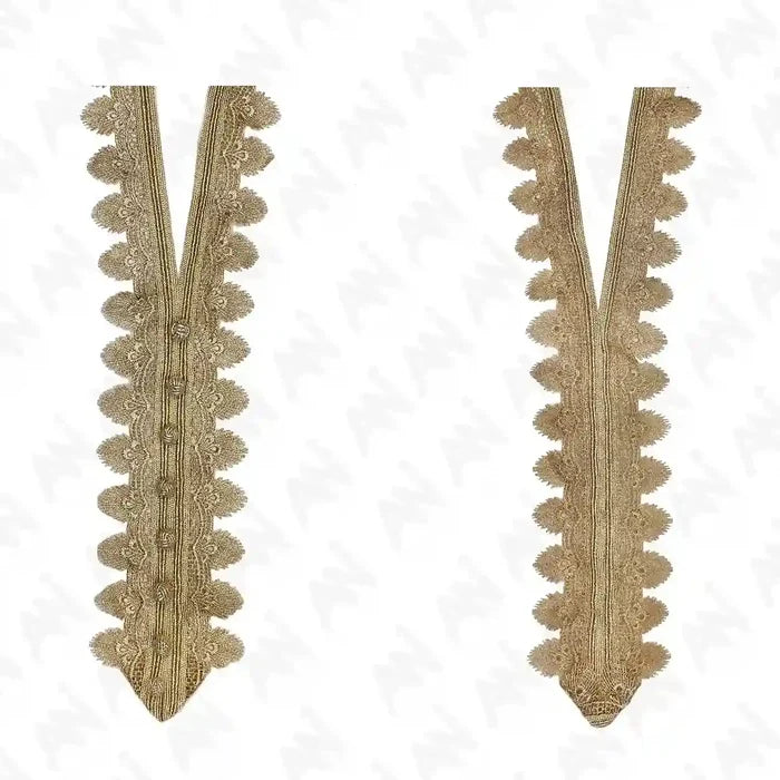 Maggram Work V Shape Neckline