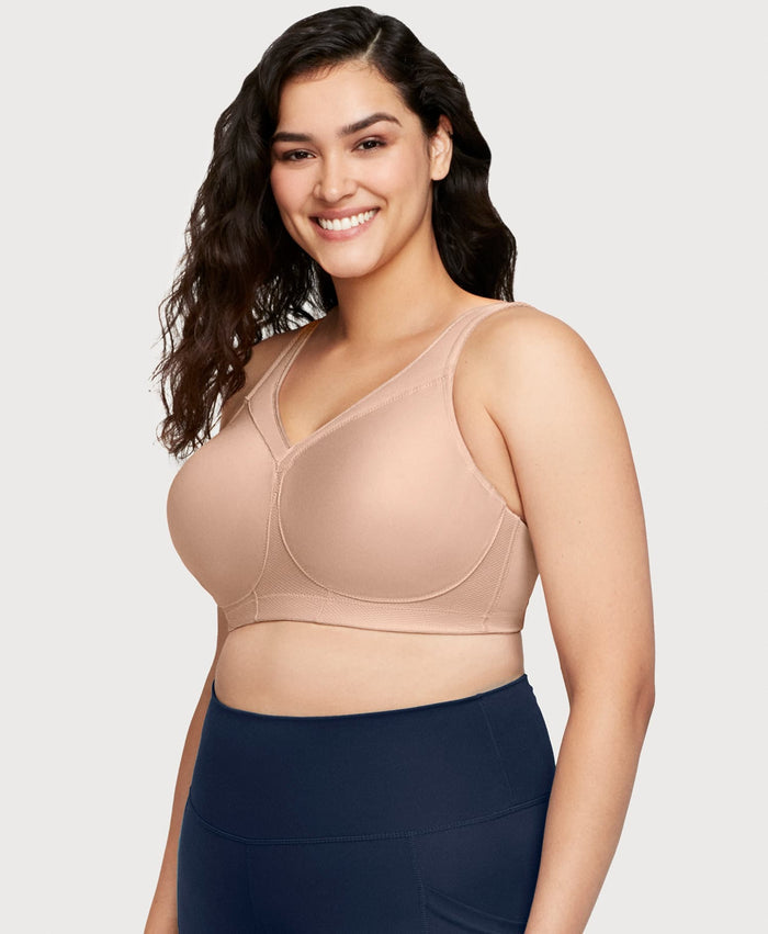 MagicLift Seamless Sports Bra Cafe