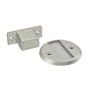Magnetic Door Holder Flush, 2-1/2" Diameter