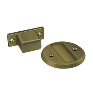 Magnetic Door Holder Flush, 2-1/2" Diameter