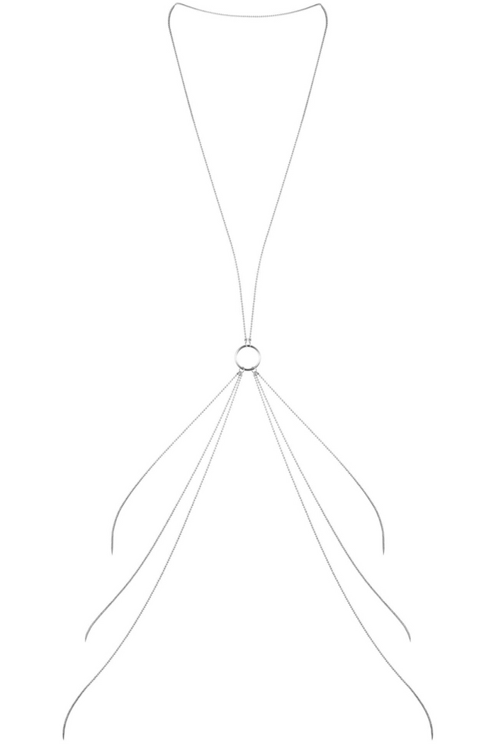 Bijoux Indiscrets Magnifique 8 Body Chain Silver