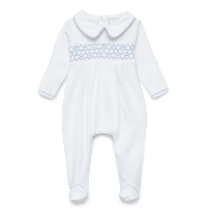 Magnolia Baby - Charlie Smocked Footie