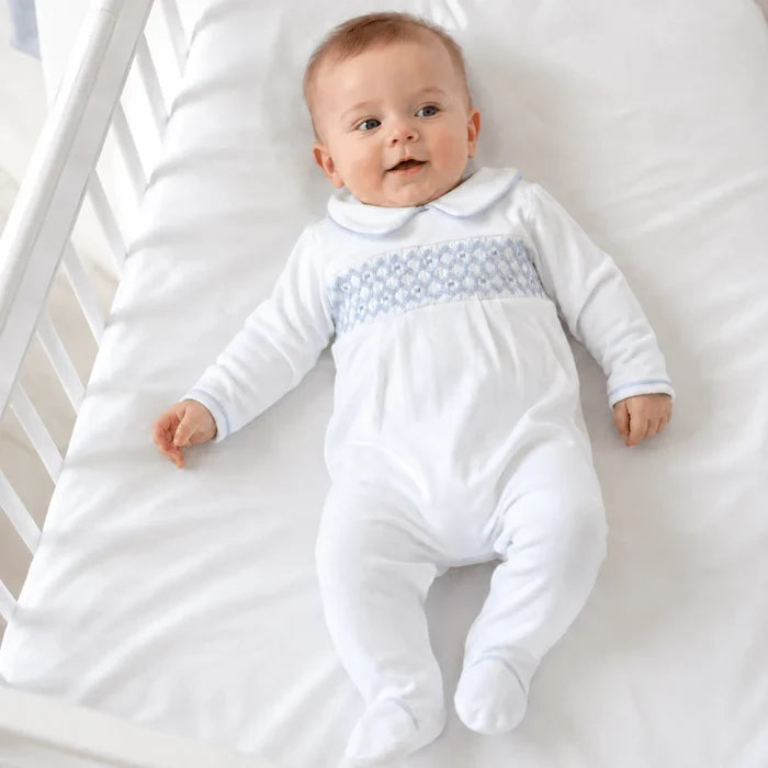Magnolia Baby - Charlie Smocked Footie