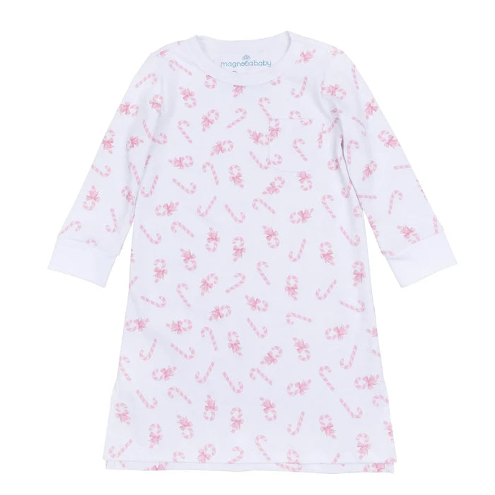 Magnolia Baby - Nightgown - Sweet Peppermints