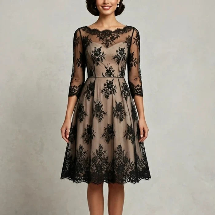 Ani Accessories Chantilly French fabric floral corded design 58 inch premium lace for luxury dresses