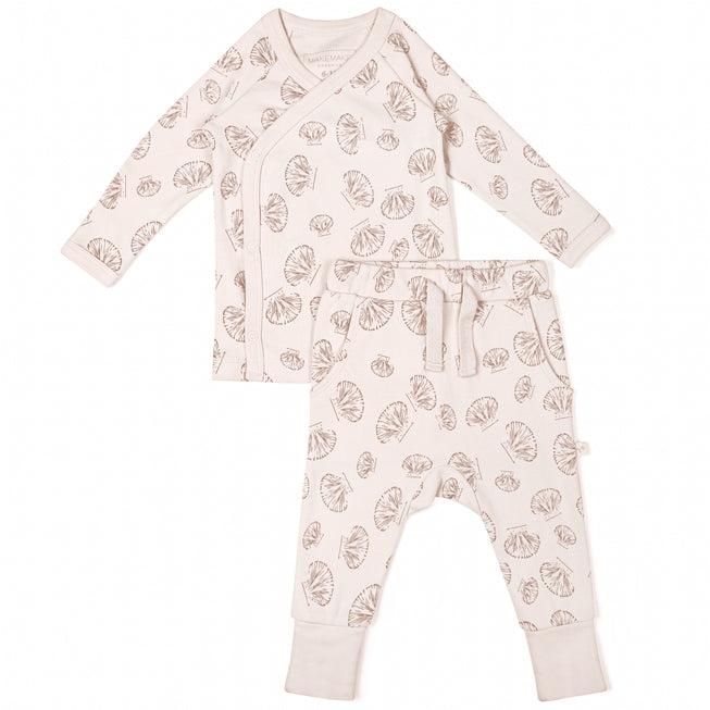 Makemake Organics Kimono Top & Pants Set
