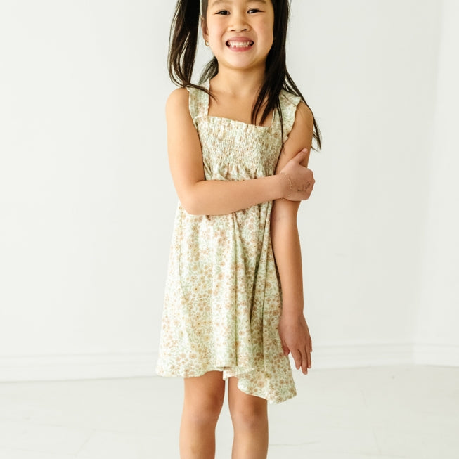 Makemake Organics Smocked Sundress