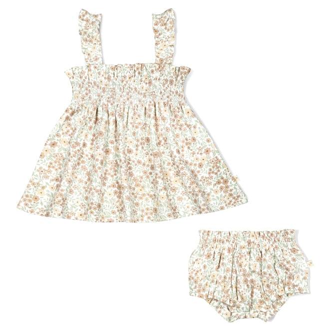 Makemake Organics Smocked Sundress