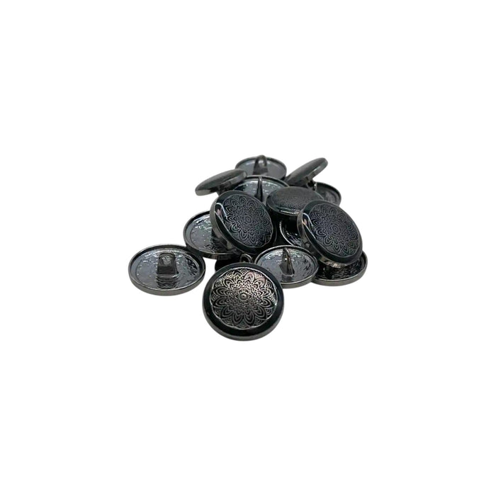 Antique black / 18mm(28L) / 50 Buttons