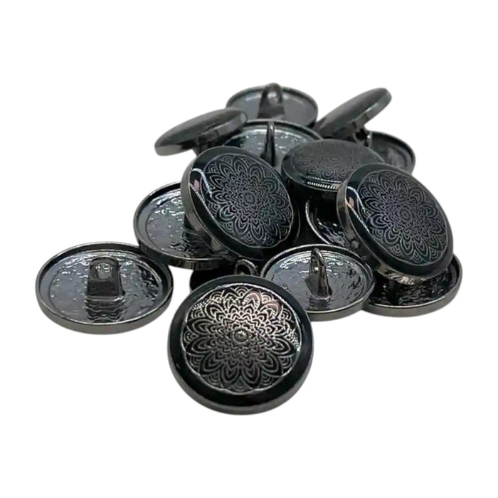 Antique black / 23mm(36L) / 50 Buttons