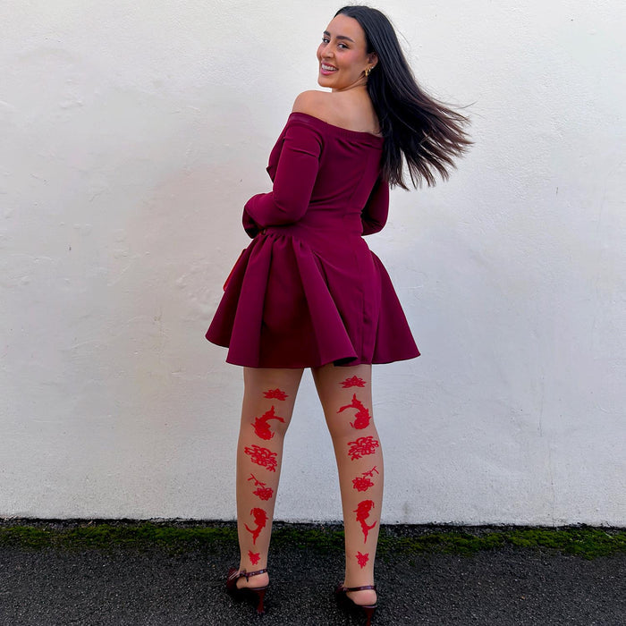 Manifest Tights - Caramel Latte