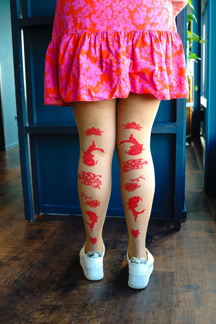 Manifest Tights - Caramel Latte