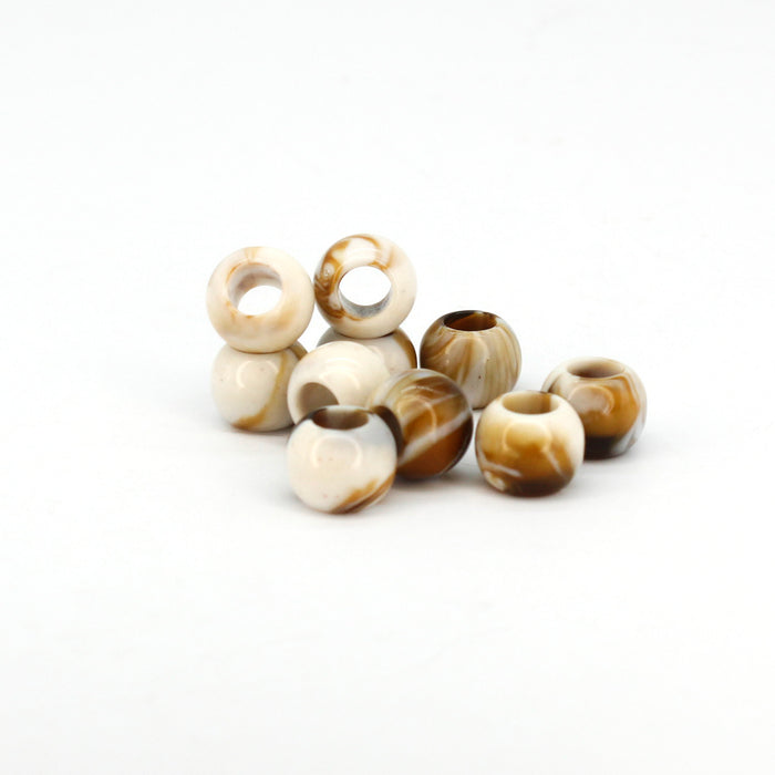 Marbled Acrylic Beads