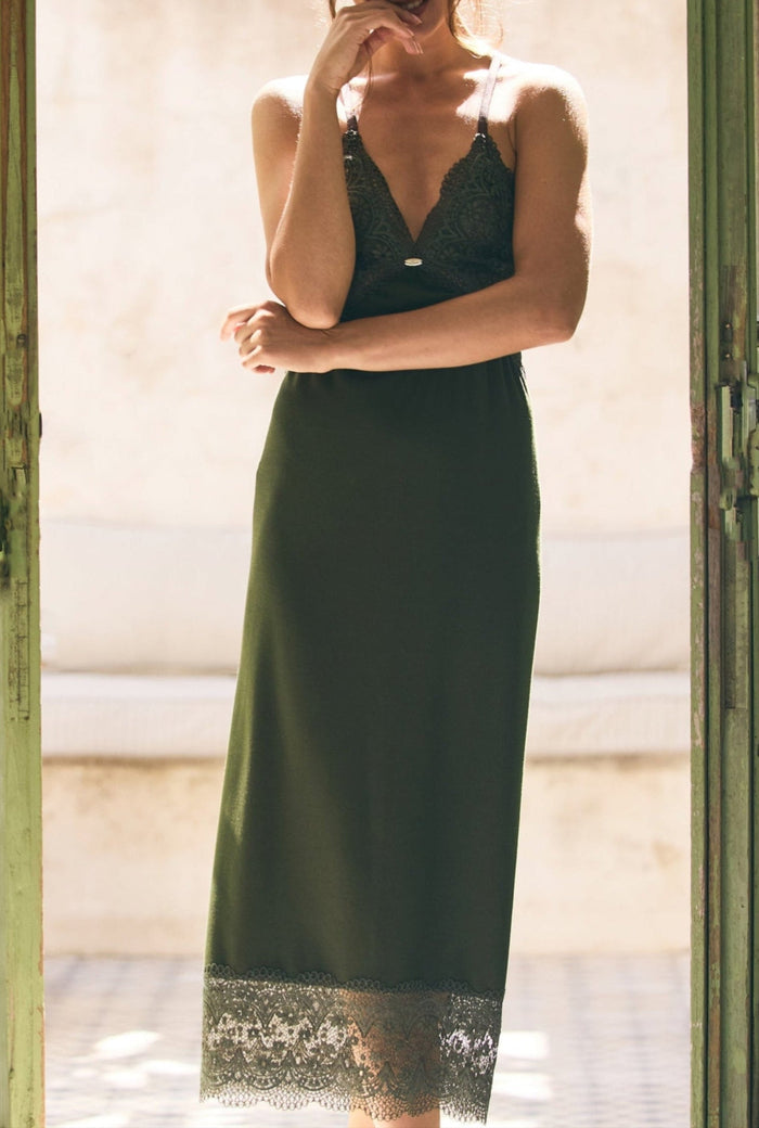 Maxi Full-Length Nightie | Jungle