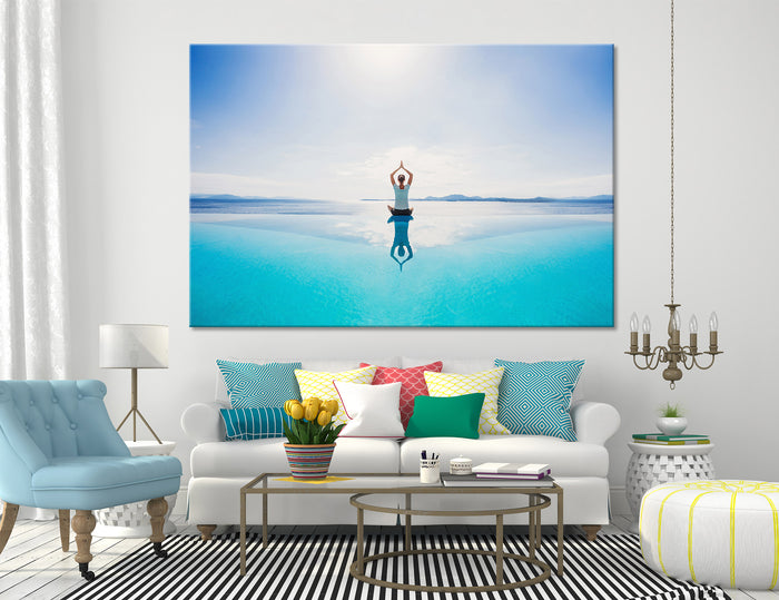 Meditation Canvas Print #9111