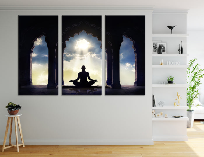 Meditation Canvas Print #9115