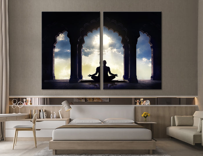 Meditation Canvas Print #9115