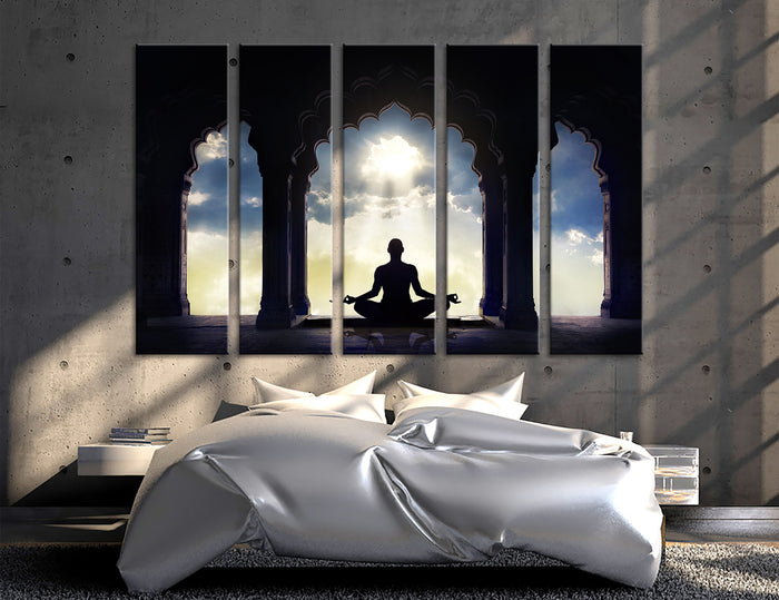 Meditation Canvas Print #9115