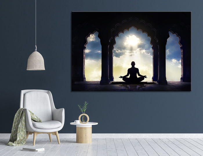 Meditation Canvas Print #9115