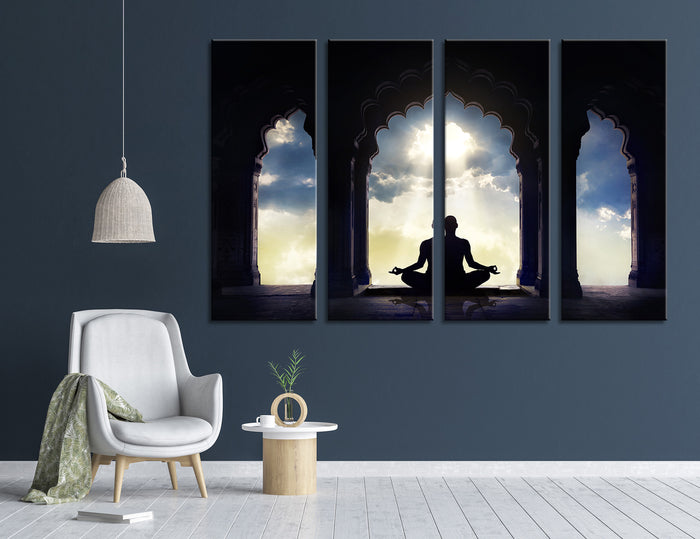 Meditation Canvas Print #9115