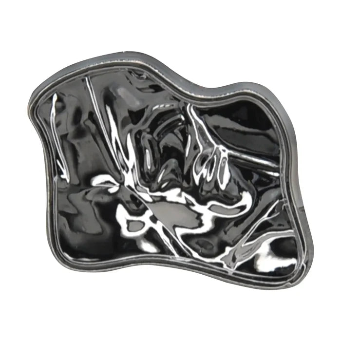 Melted Iron Inspired Shank Metal Button | 25mm(40L)