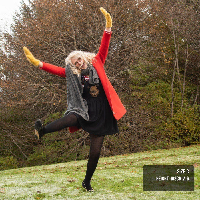 Tights - Merino Wool Tights - Black