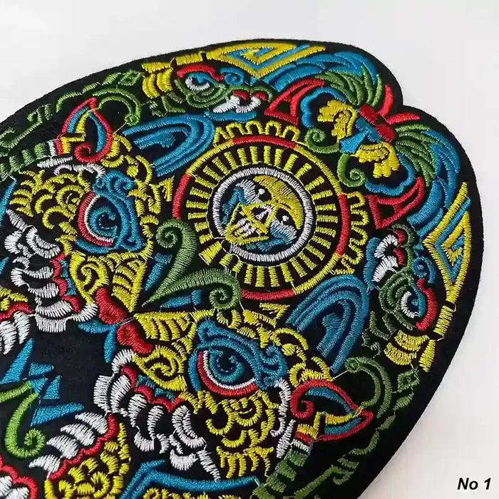 Mesoamerican Tribal Deity Patch | SKU_P-1