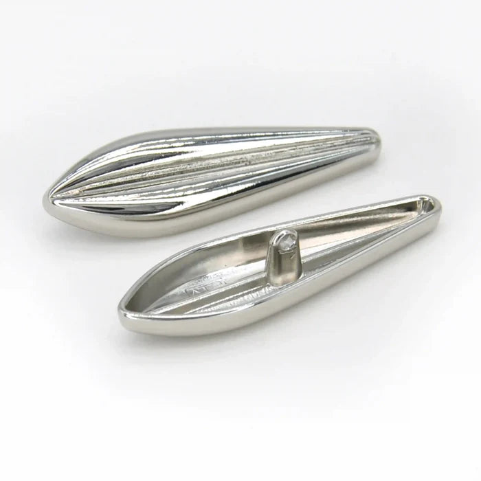 Metallic Teardrop Metal Button | 24mm(38L) & 50mm(79L)