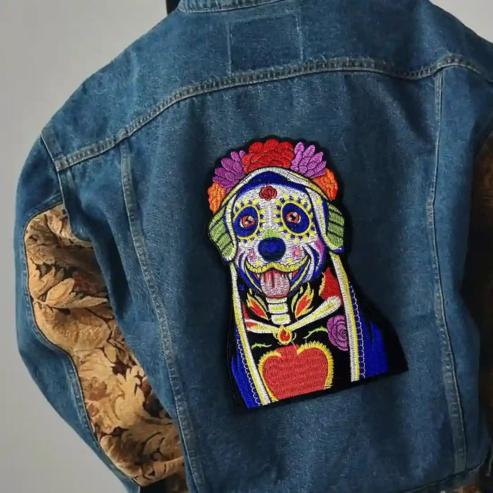 Mexican Folk Art Dog Patch