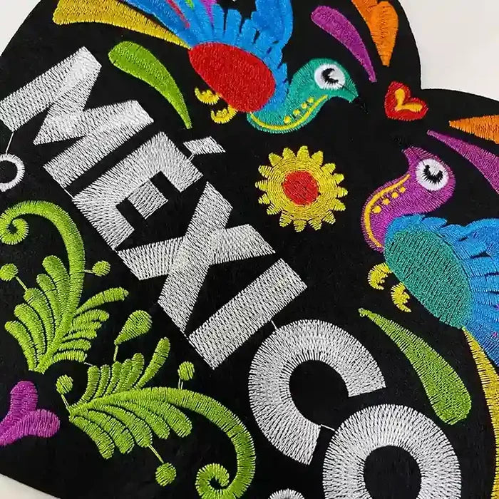 Mexico Peacock Hot Fix Patch