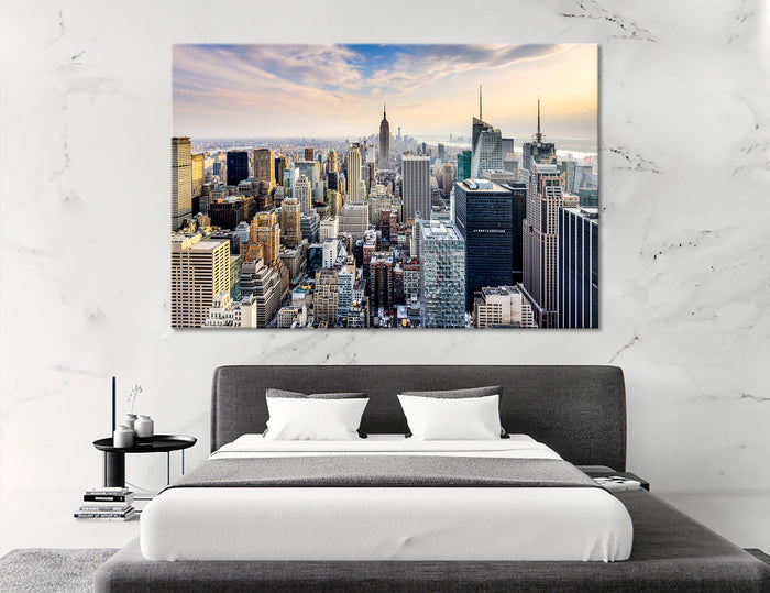 Midtown Manhattan Canvas Print #9222