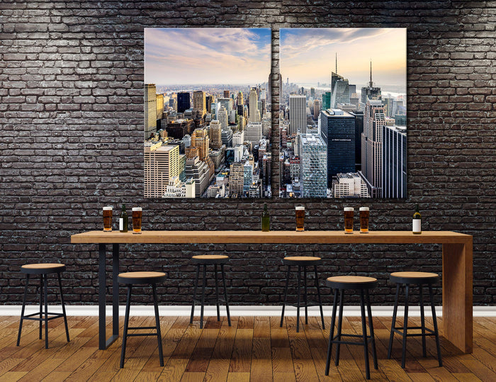 Midtown Manhattan Canvas Print #9222