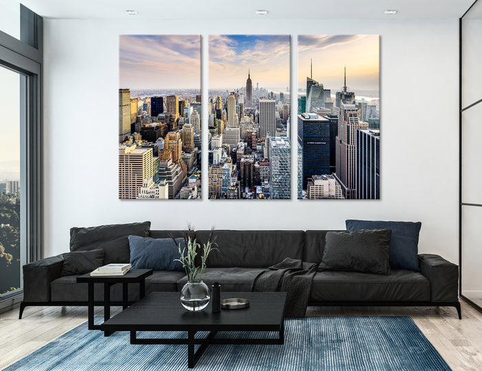 Midtown Manhattan Canvas Print #9222