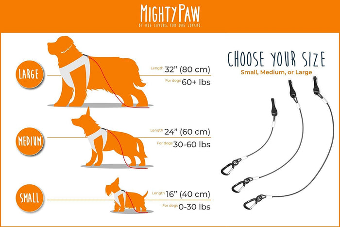 Mighty Paw - Chew Proof Safety Belt - Dog.Dog.Cat.