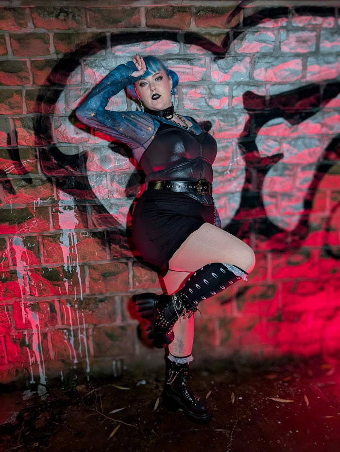 Mini Pencil Skirt - Black (V2)