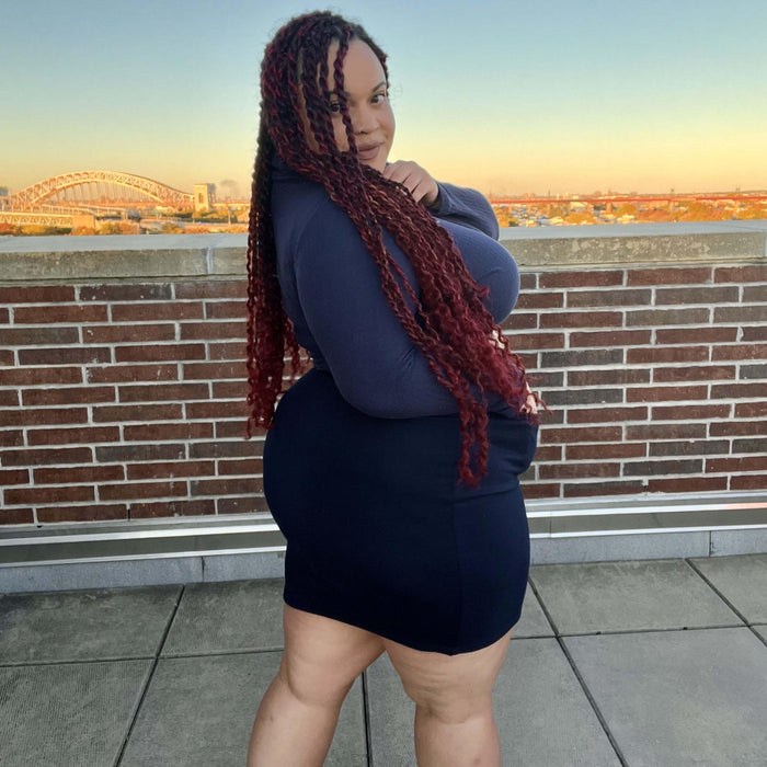 Mini Skirt - Navy