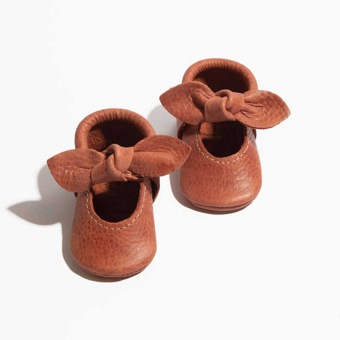Moab Knotted Bow Baby Shoe - Babies in Bloom