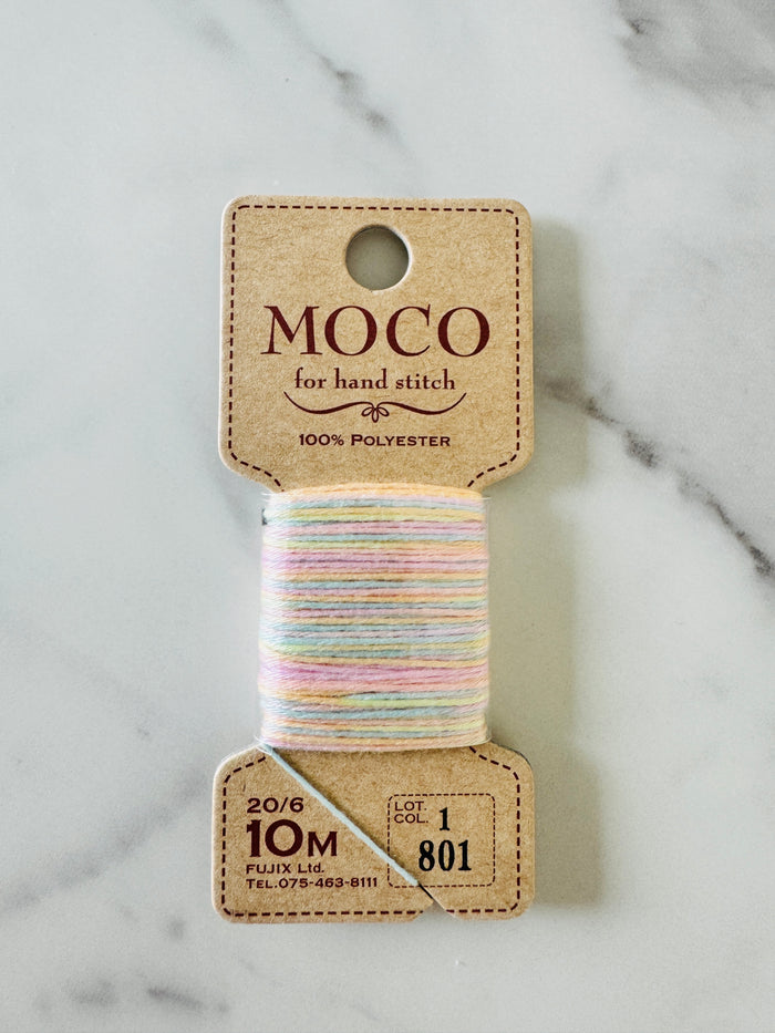 Moco Stitch Thread - Variegated Pastel - Moco - Fujix