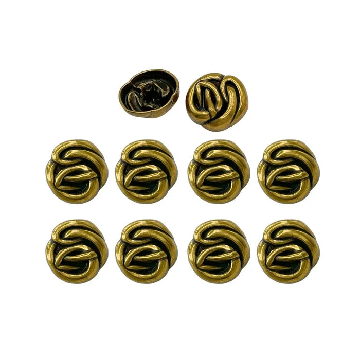 Antique gold / 15mm(24L) / 8 Small size