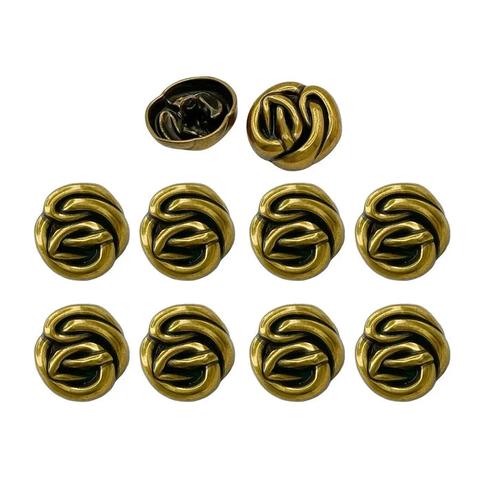 Antique gold / 18mm(28L) / 8 Medium size
