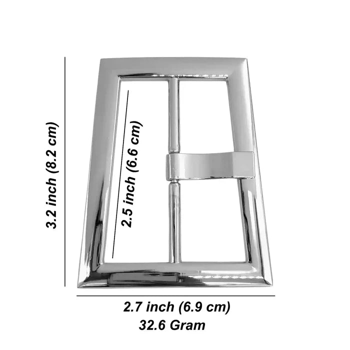 Modern Rectangular Metal Buckle