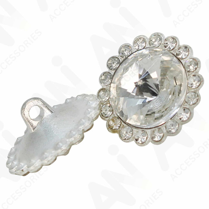 Modern Style Dome Metal Buttons | 15mm(21L) & 18mm(28L)