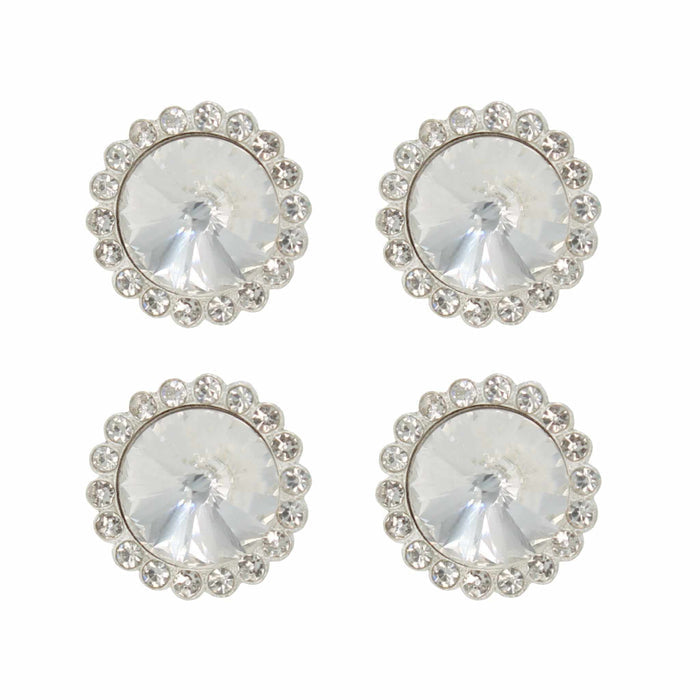 Modern Style Dome Metal Buttons | 15mm(21L) & 18mm(28L)