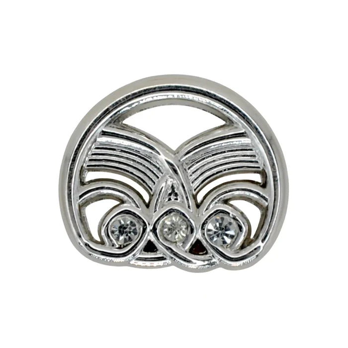 Molten Rhinestone Metal Button | 18mm(28L) & 23mm(36L)