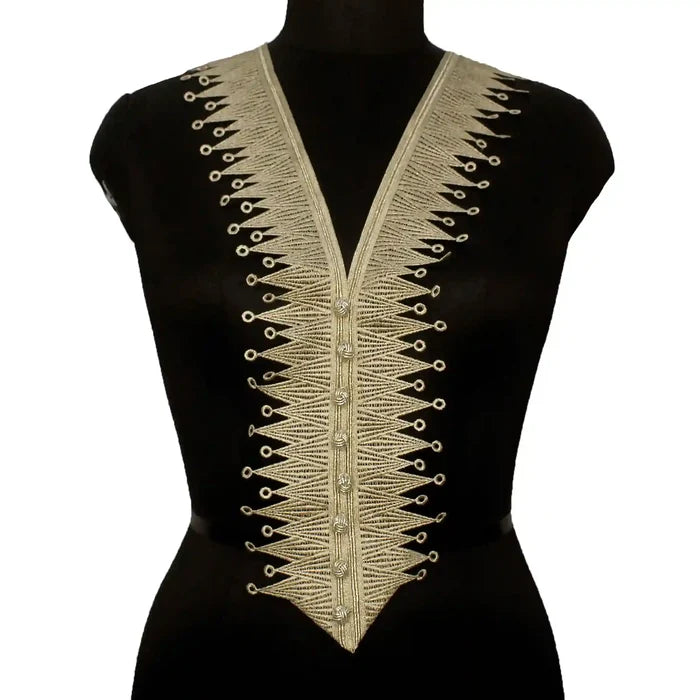 Moroccan Sfifa V Shape Zari